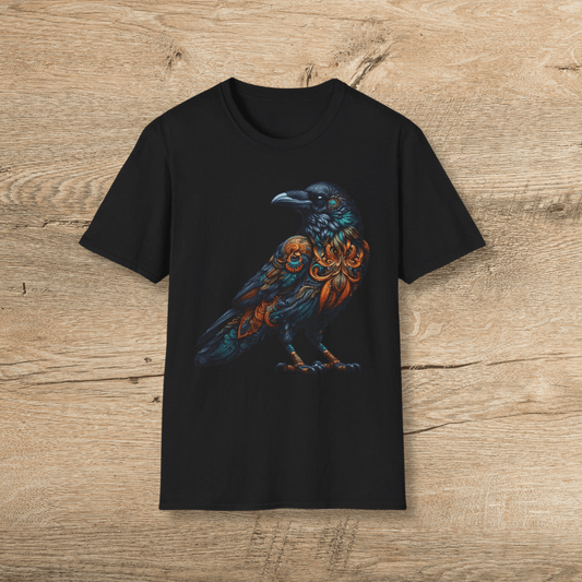 T-Shirt Black / S Crow Ornate Naturalism - Unisex T-Shirt